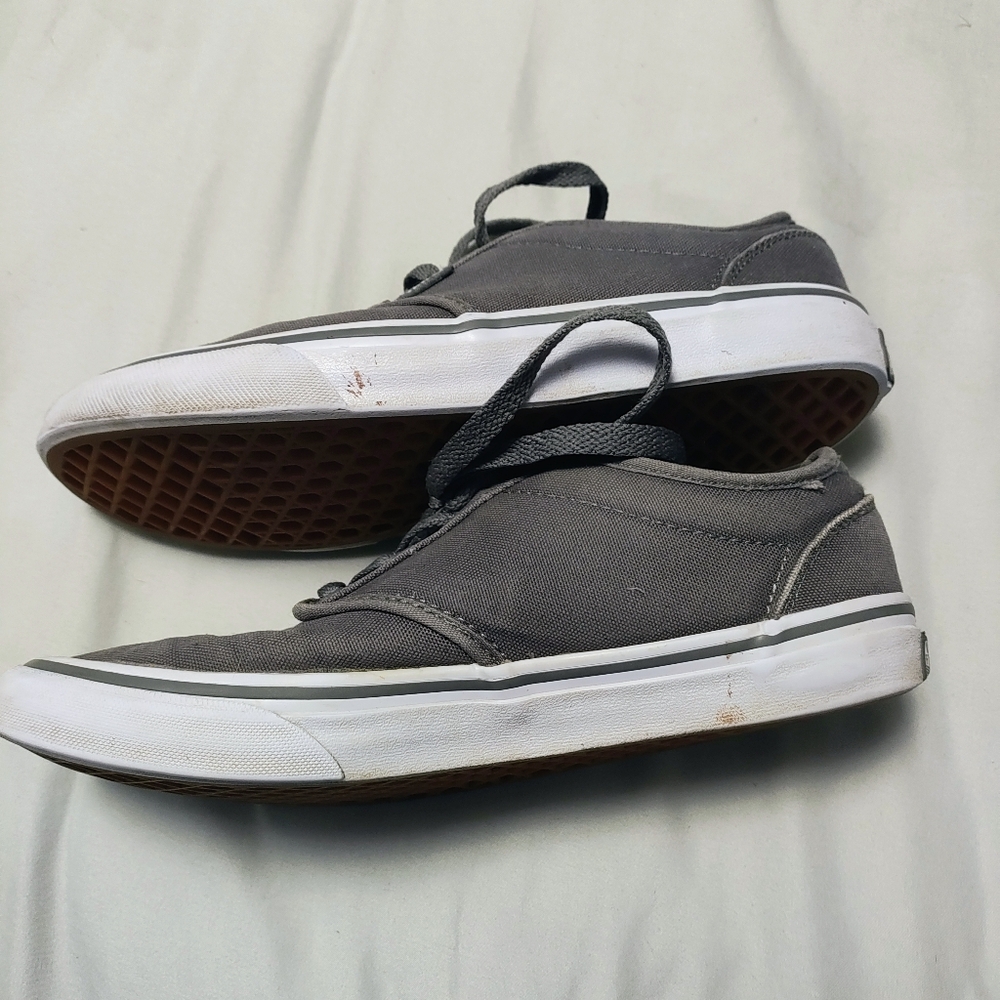 Vans youth size vans dark grey shoes
